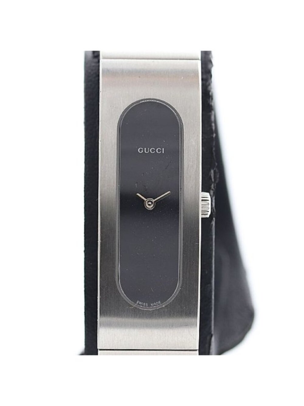 Gucci Bangle Watch Black Dial